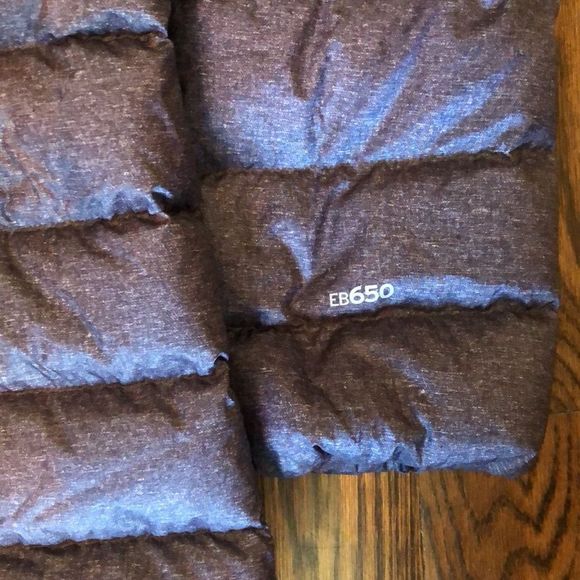 EDDIE BAUER Women's Charcoal Grey Quilted Down Hooded Parka 650 Size XXL - Picture 11 of 15